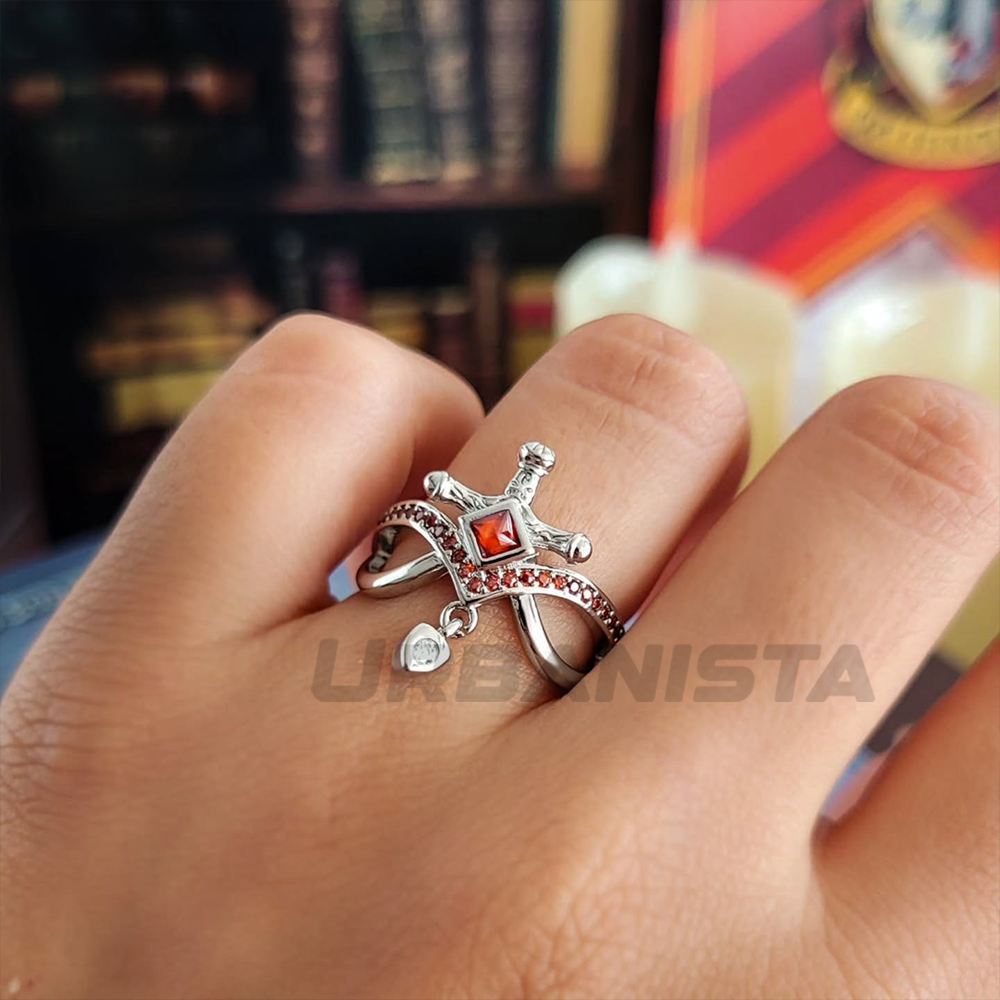 The Hogwarts 4 Houses Rings