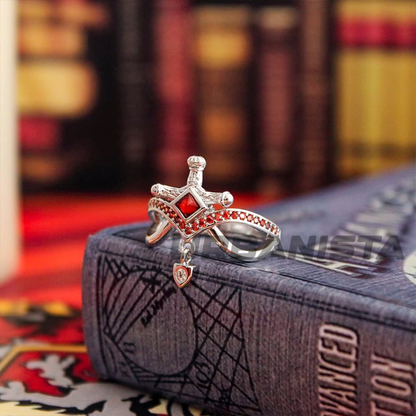 The Hogwarts 4 Houses Rings