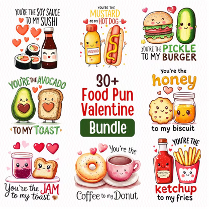 Food Pun Funny Valentine PNG