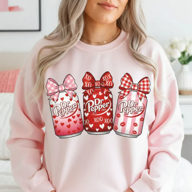 Valentine Retro Soda PNG Clipart