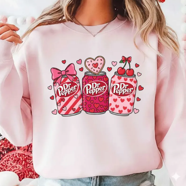 Valentine Retro Soda PNG Clipart